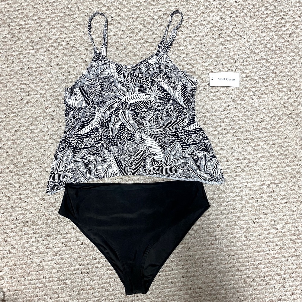 NWT MEET CURVE SWIM SUIT - 1X